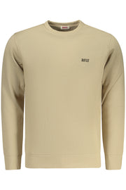 SWEATSHIRT EM ALGODÃO RIFLE HOMEM BEGE