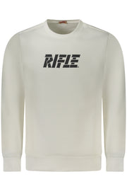 SWEATSHIRT EM ALGODÃO RIFLE HOMEM BRANCA