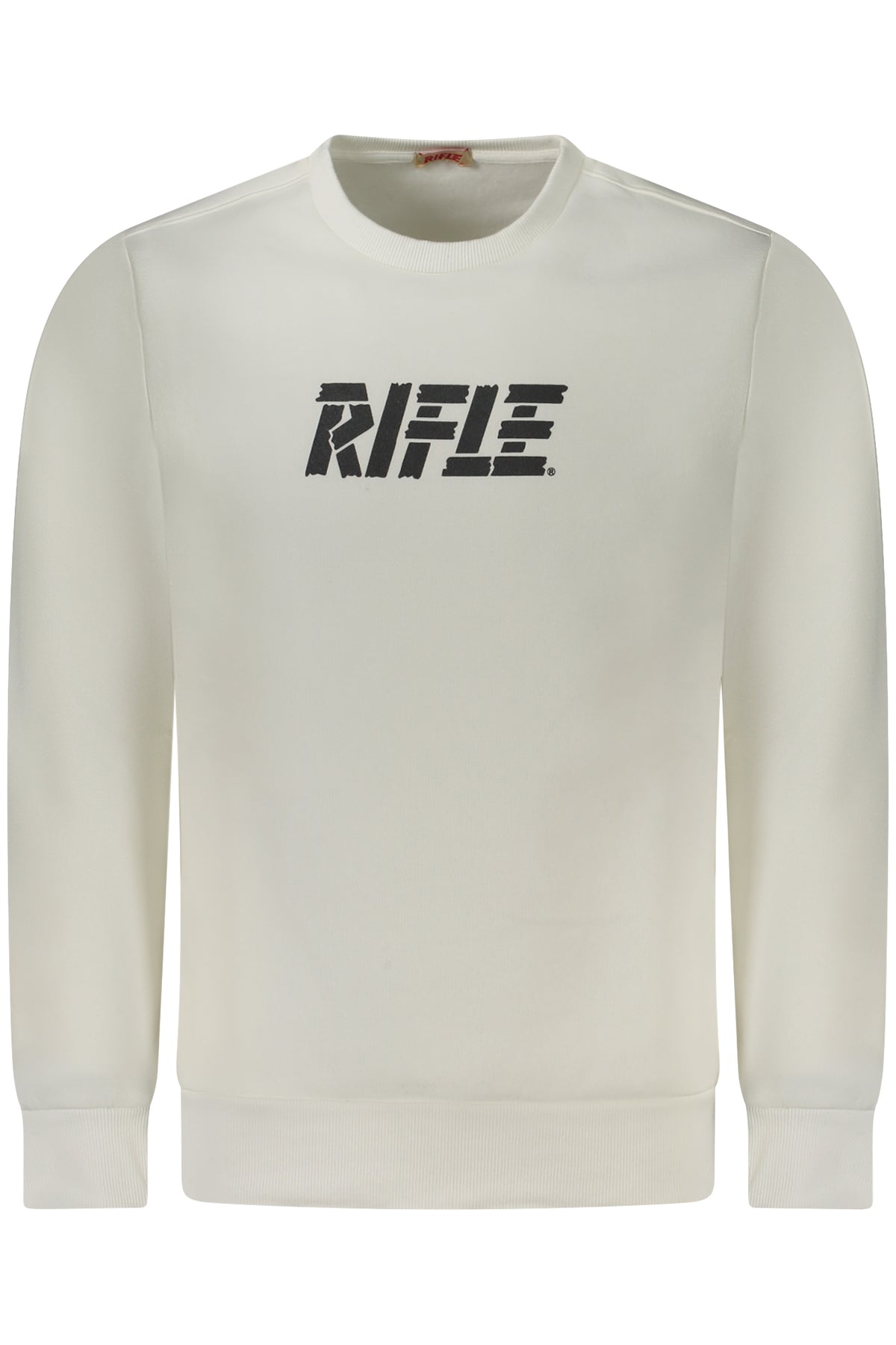 SWEATSHIRT EM ALGODÃO RIFLE HOMEM BRANCA