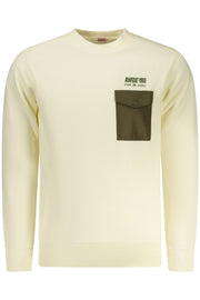 SWEATSHIRT EM ALGODÃO RIFLE HOMEM BRANCA