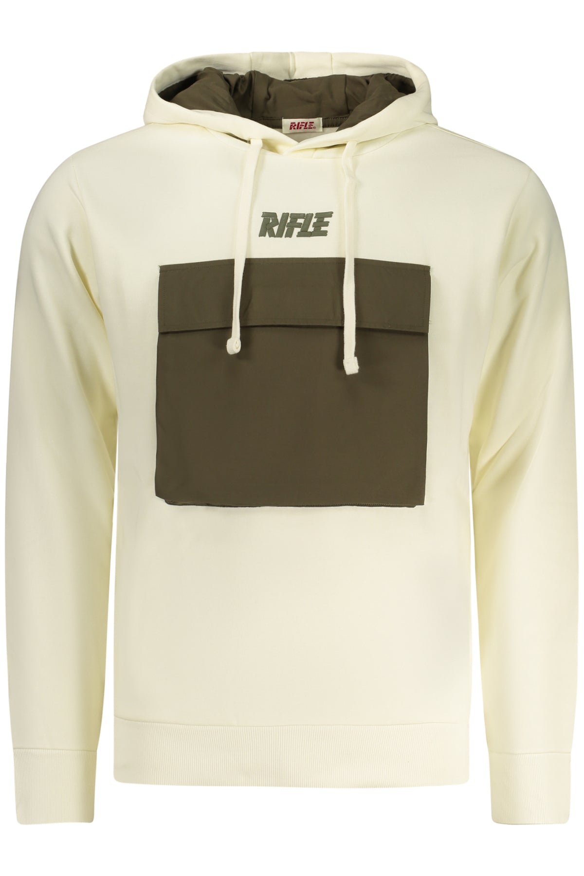 SWEATSHIRT EM ALGODÃO RIFLE HOMEM BRANCA