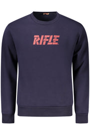 RIFLE MEN'S BLUE SWEATER NO ZIP