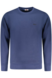 SWEATSHIRT EM ALGODÃO RIFLE HOMEM AZUL