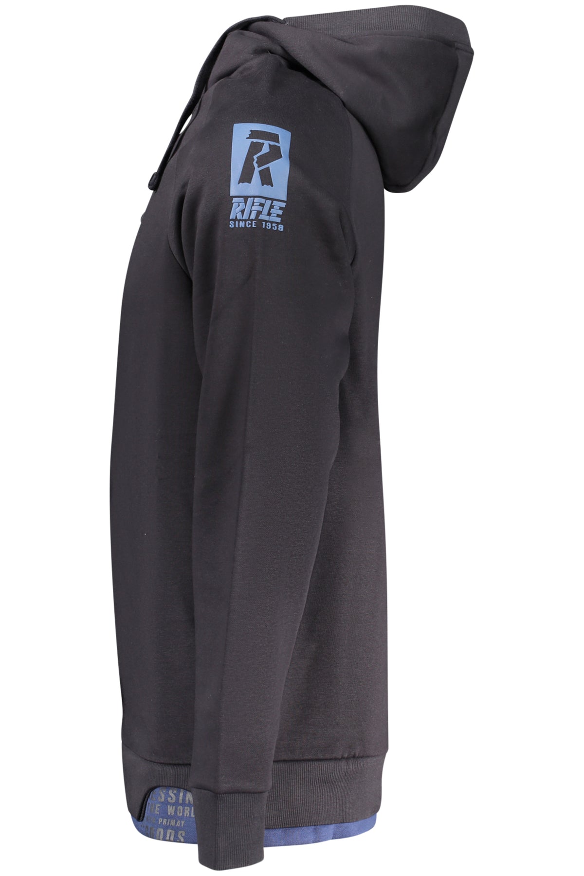 SWEATSHIRT EM ALGODÃO RIFLE HOMEM AZUL