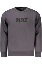 SWEATSHIRT EM ALGODÃO RIFLE HOMEM CINZENTA