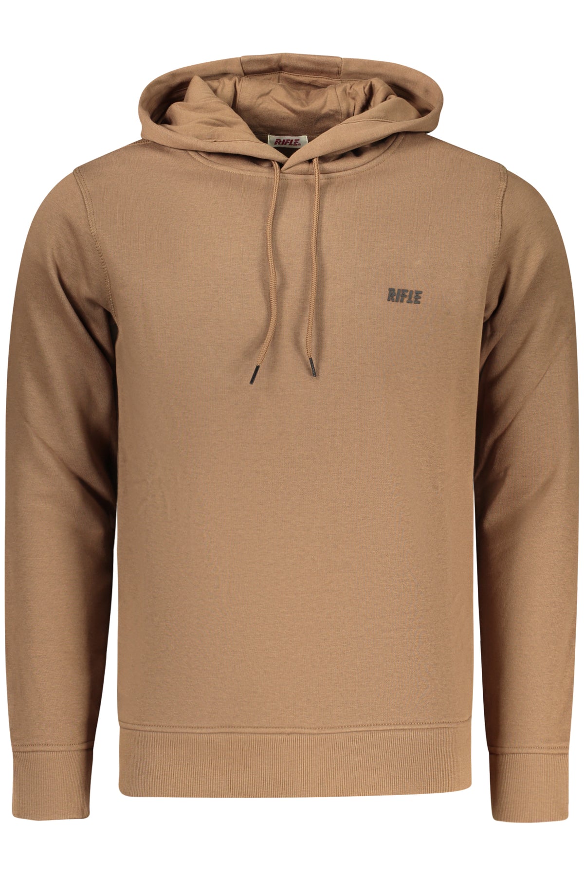 SWEATSHIRT EM ALGODÃO RIFLE HOMEM CASTANHA