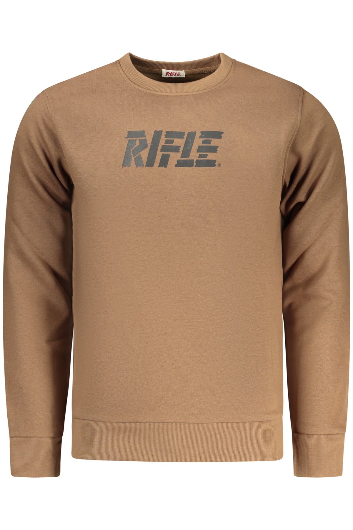 SWEATSHIRT EM ALGODÃO RIFLE HOMEM CASTANHA