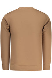 SWEATSHIRT EM ALGODÃO RIFLE HOMEM CASTANHA
