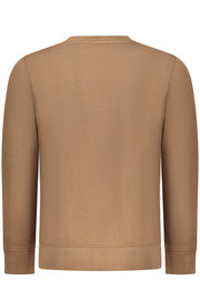 SWEATSHIRT EM ALGODÃO RIFLE HOMEM CASTANHA
