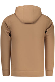 SWEATSHIRT EM ALGODÃO RIFLE HOMEM CASTANHA