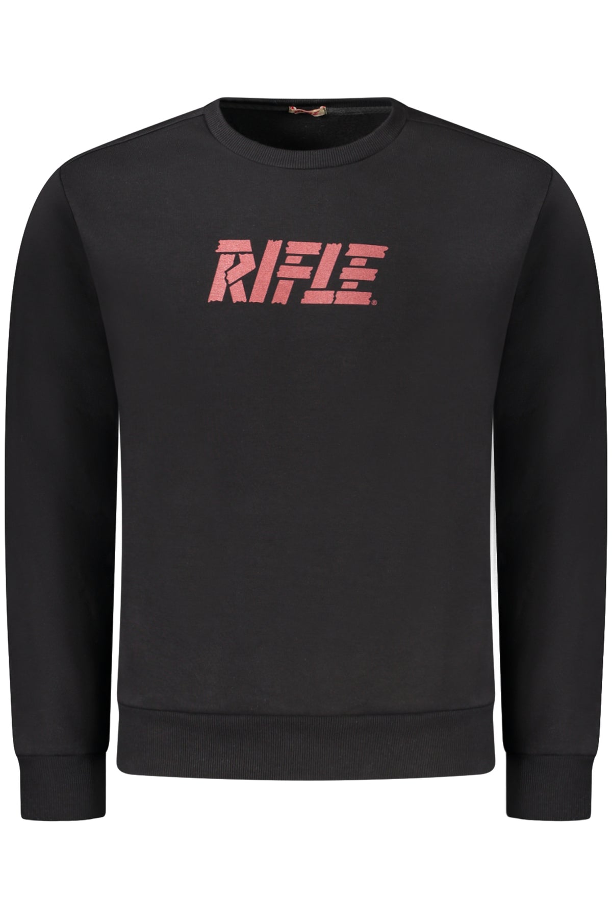 SWEATSHIRT EM ALGODÃO RIFLE HOMEM PRETA
