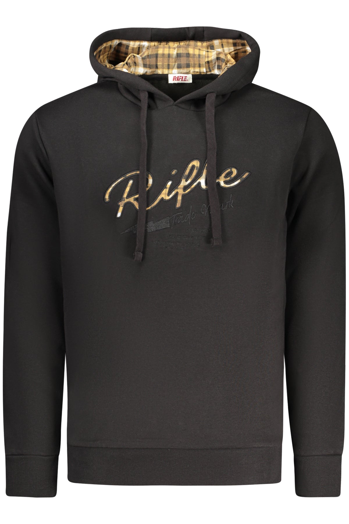 SWEATSHIRT EM ALGODÃO RIFLE HOMEM PRETA