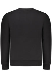 SWEATSHIRT EM ALGODÃO RIFLE HOMEM PRETA