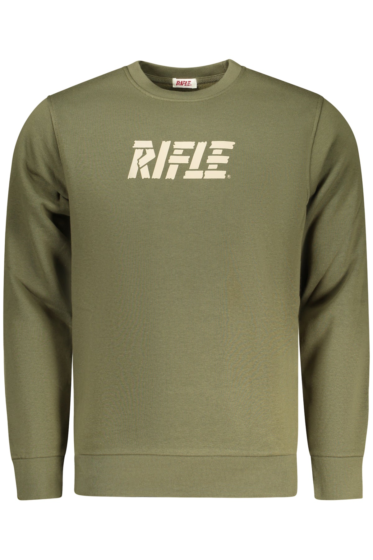 SWEATSHIRT EM ALGODÃO RIFLE HOMEM VERDE