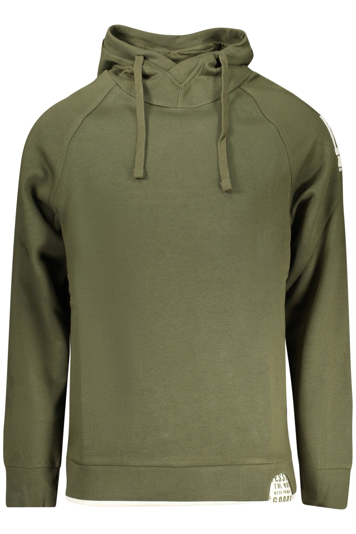 SWEATSHIRT EM ALGODÃO RIFLE HOMEM VERDE