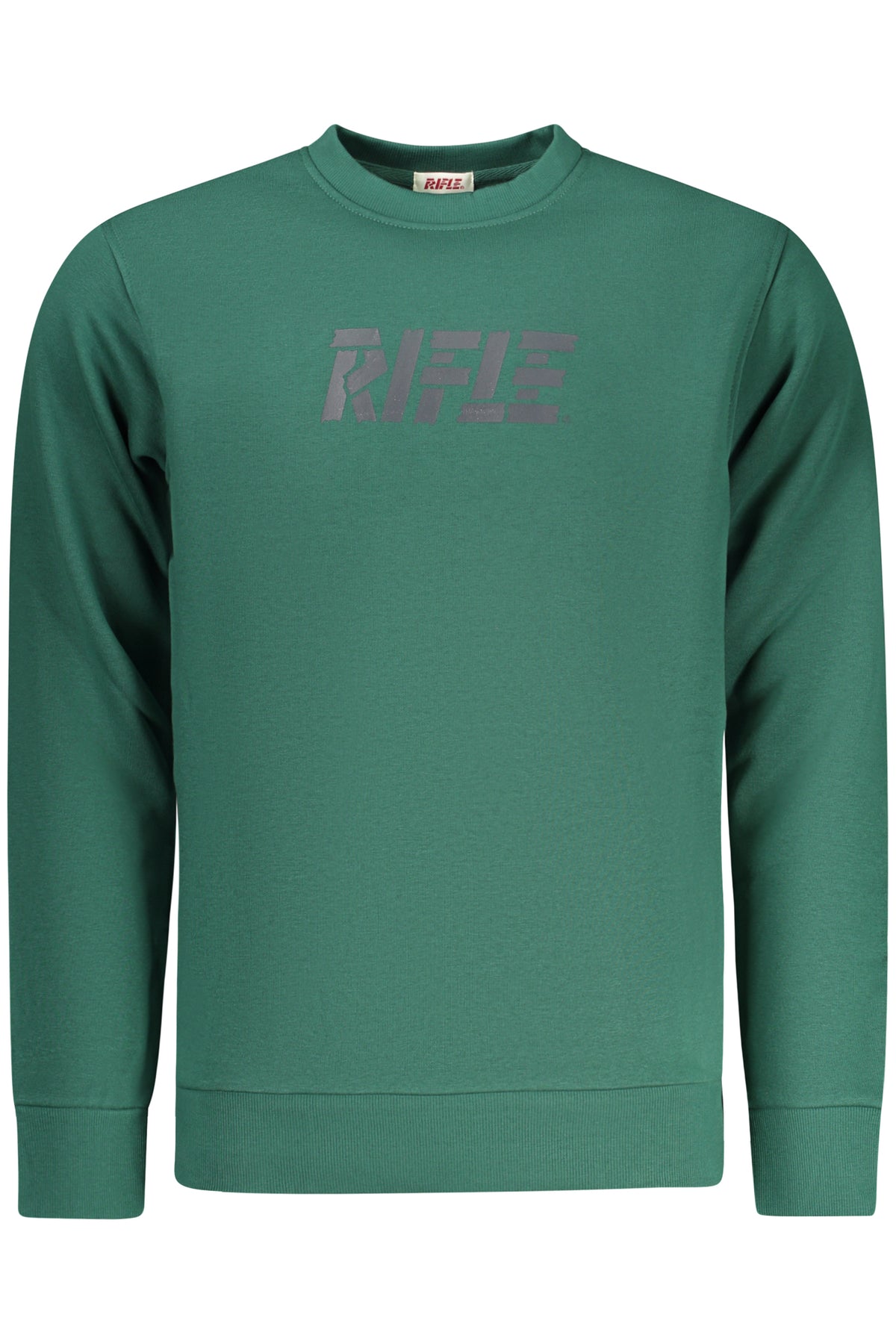 SWEATSHIRT EM ALGODÃO RIFLE HOMEM VERDE