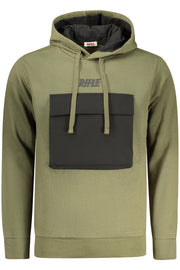 SWEATSHIRT EM ALGODÃO RIFLE HOMEM VERDE