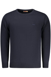 CAMISOLA COM BORDADO RIFLE HOMEM AZUL