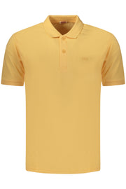 POLO EM ALGODÃO RIFLE HOMEM LARANJA