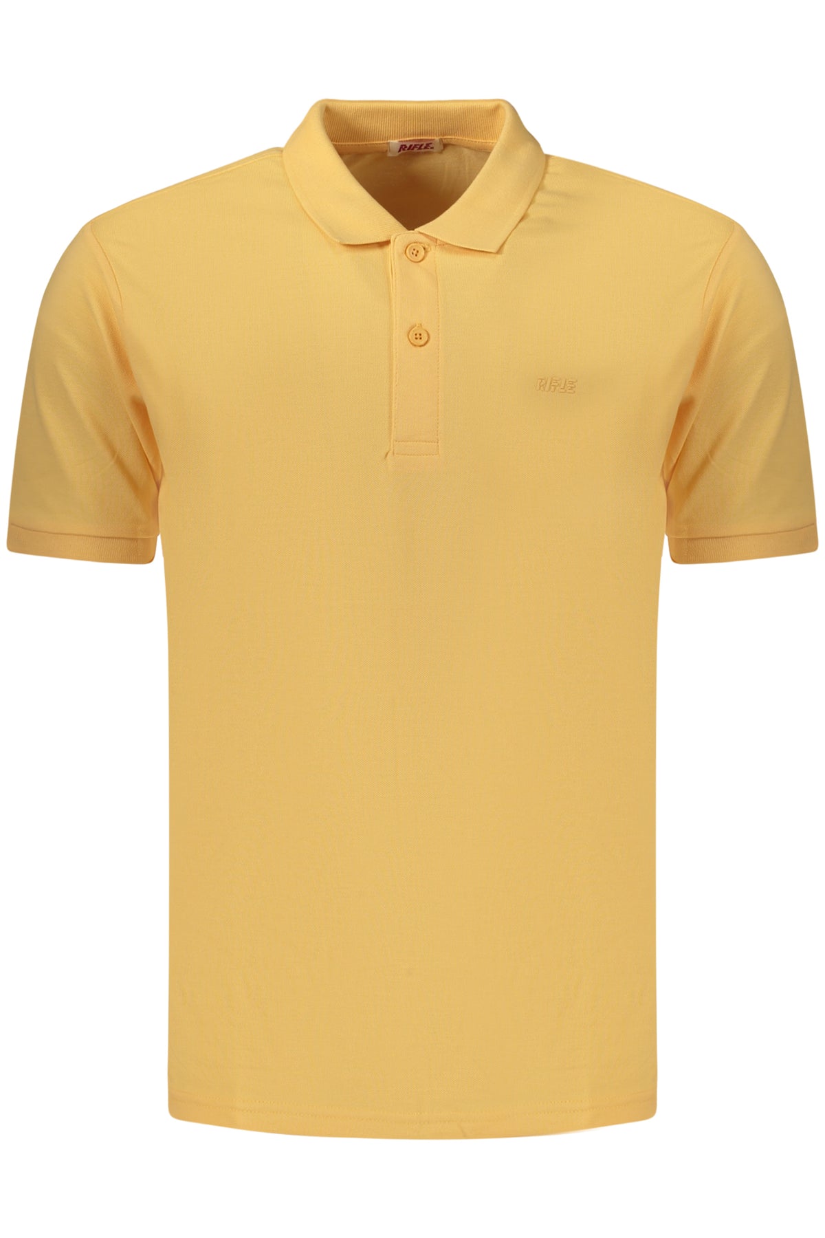 POLO EM ALGODÃO RIFLE HOMEM LARANJA