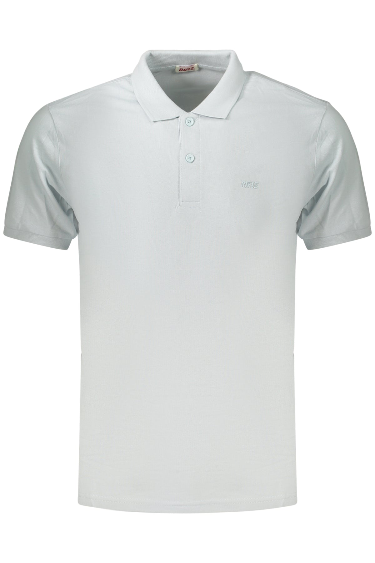 POLO EM ALGODÃO RIFLE HOMEM AZUL CLARO