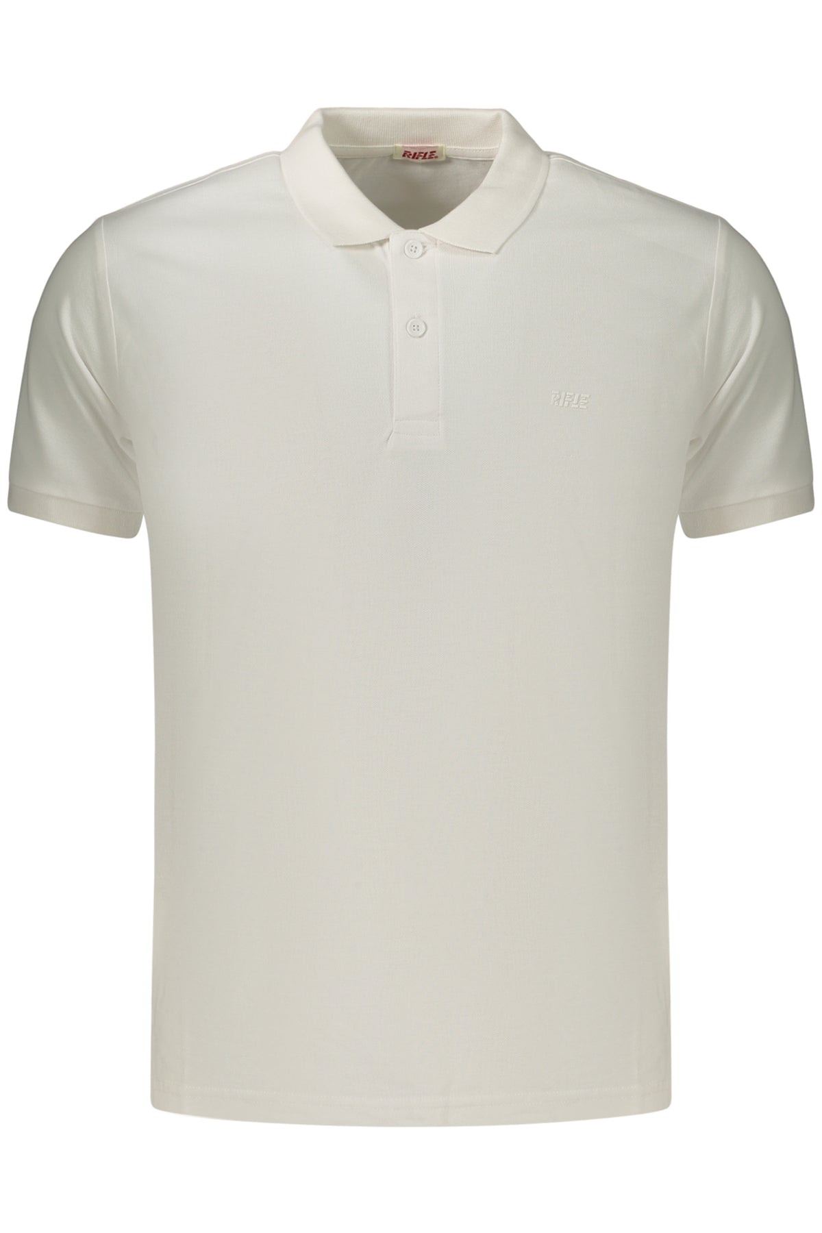 POLO EM ALGODÃO RIFLE HOMEM BRANCO