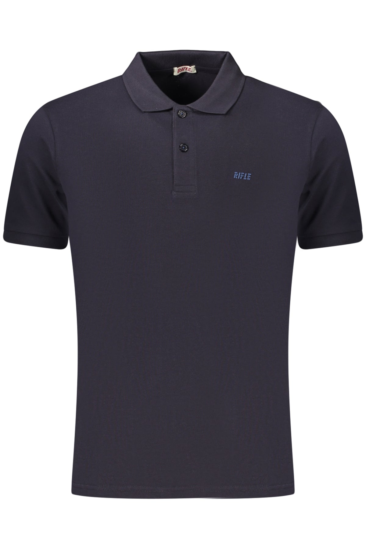 POLO EM ALGODÃO RIFLE HOMEM AZUL