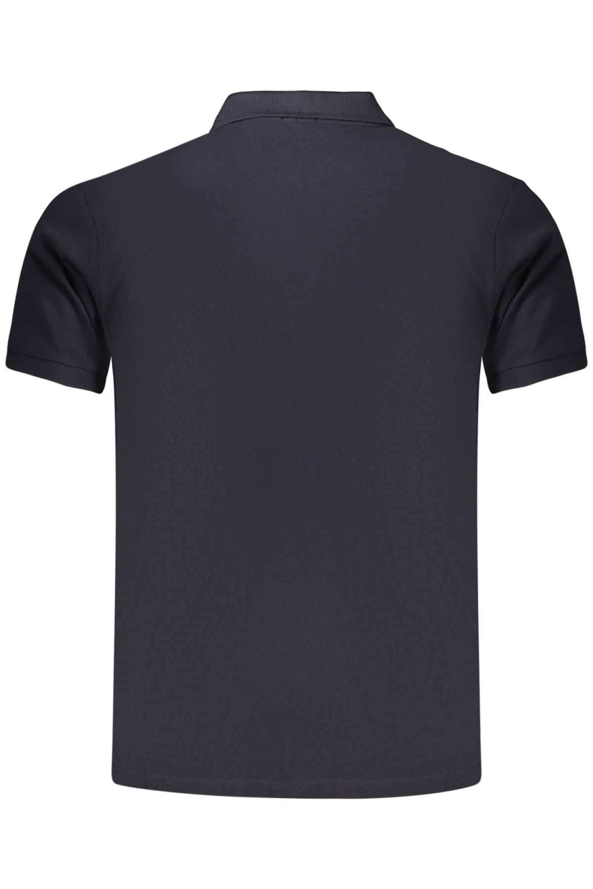 POLO EM ALGODÃO RIFLE HOMEM AZUL