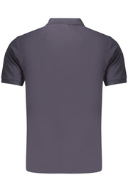 POLO EM ALGODÃO RIFLE HOMEM AZUL