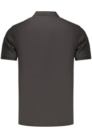POLO EM ALGODÃO RIFLE HOMEM PRETO