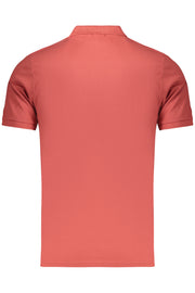 POLO EM ALGODÃO RIFLE HOMEM VERMELHO