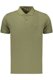 POLO EM ALGODÃO RIFLE HOMEM VERDE