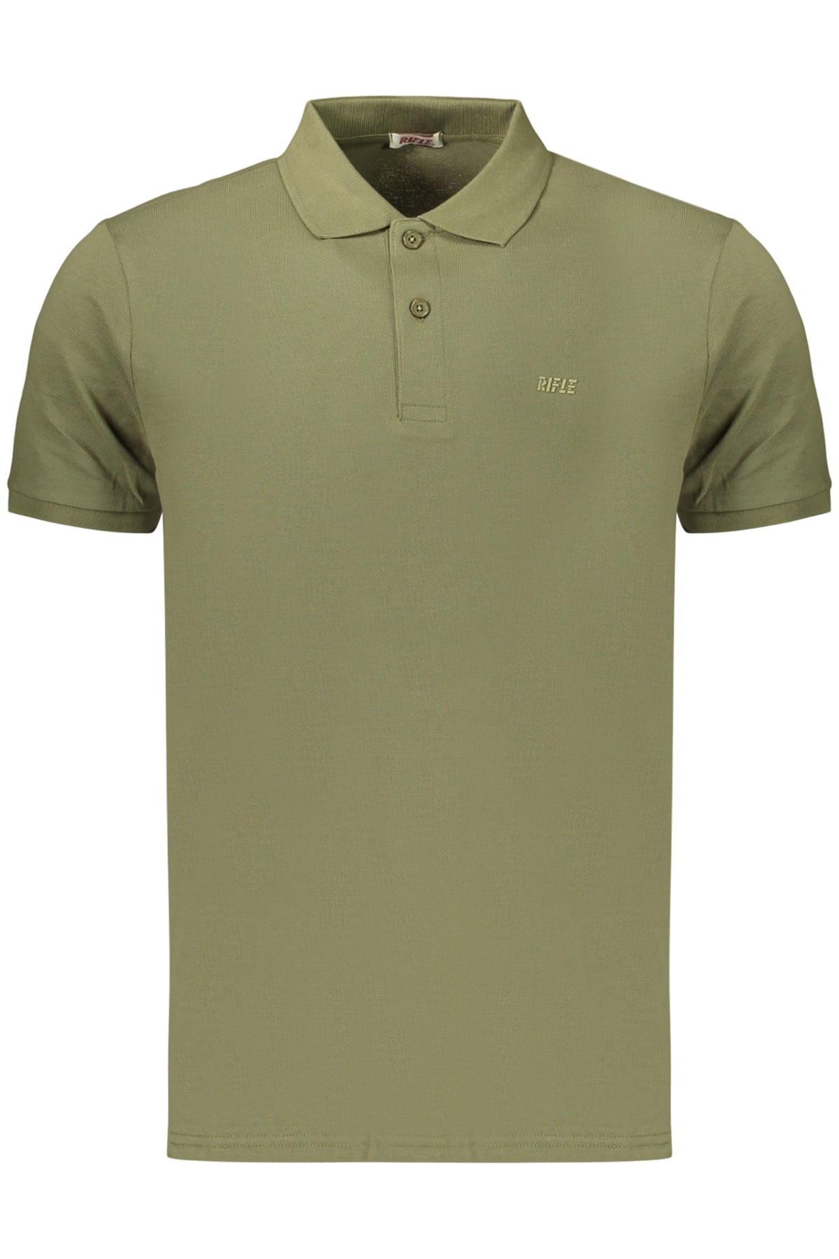 POLO EM ALGODÃO RIFLE HOMEM VERDE