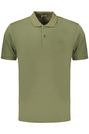 POLO EM ALGODÃO RIFLE HOMEM VERDE