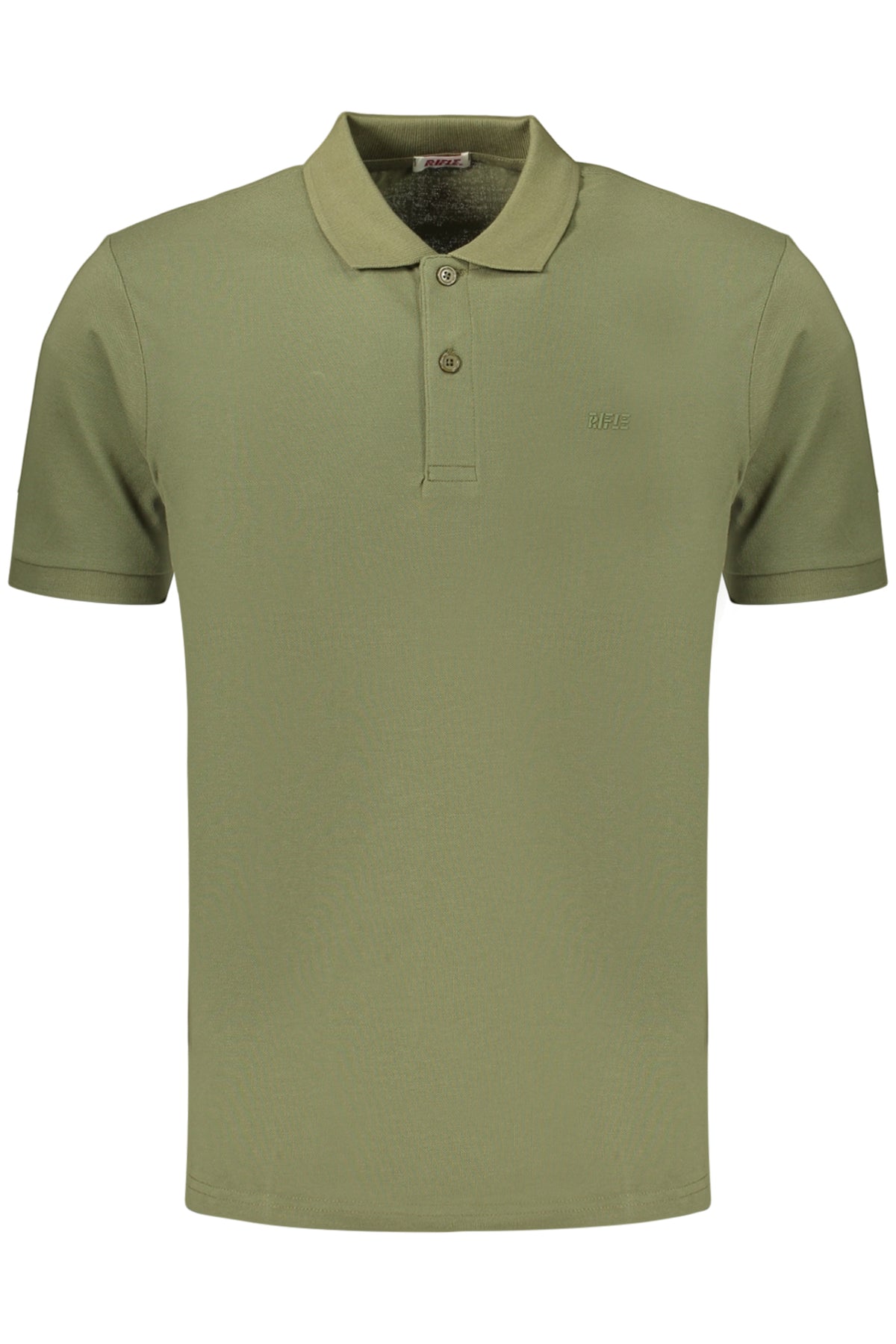 POLO EM ALGODÃO RIFLE HOMEM VERDE