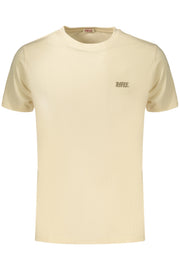 T-SHIRT EM ALGODÃO RIFLE HOMEM BEGE