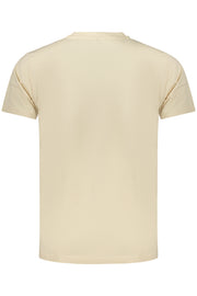 T-SHIRT EM ALGODÃO RIFLE HOMEM BEGE