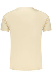 T-SHIRT EM ALGODÃO RIFLE HOMEM BEGE