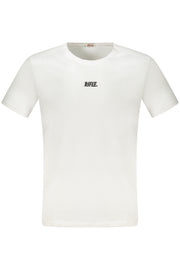 T-SHIRT EM ALGODÃO RIFLE HOMEM BRANCA