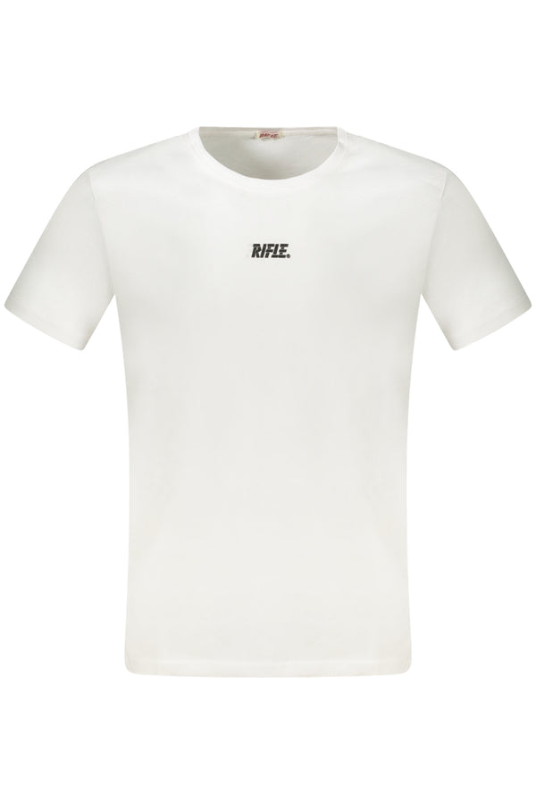 T-SHIRT RIFLE MANGA CURTA HOMEM BRANCO