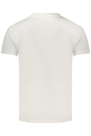 T-SHIRT EM ALGODÃO RIFLE HOMEM BRANCA