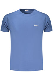 T-SHIRT EM ALGODÃO RIFLE HOMEM AZUL