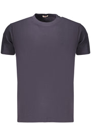 T-SHIRT EM ALGODÃO RIFLE HOMEM AZUL