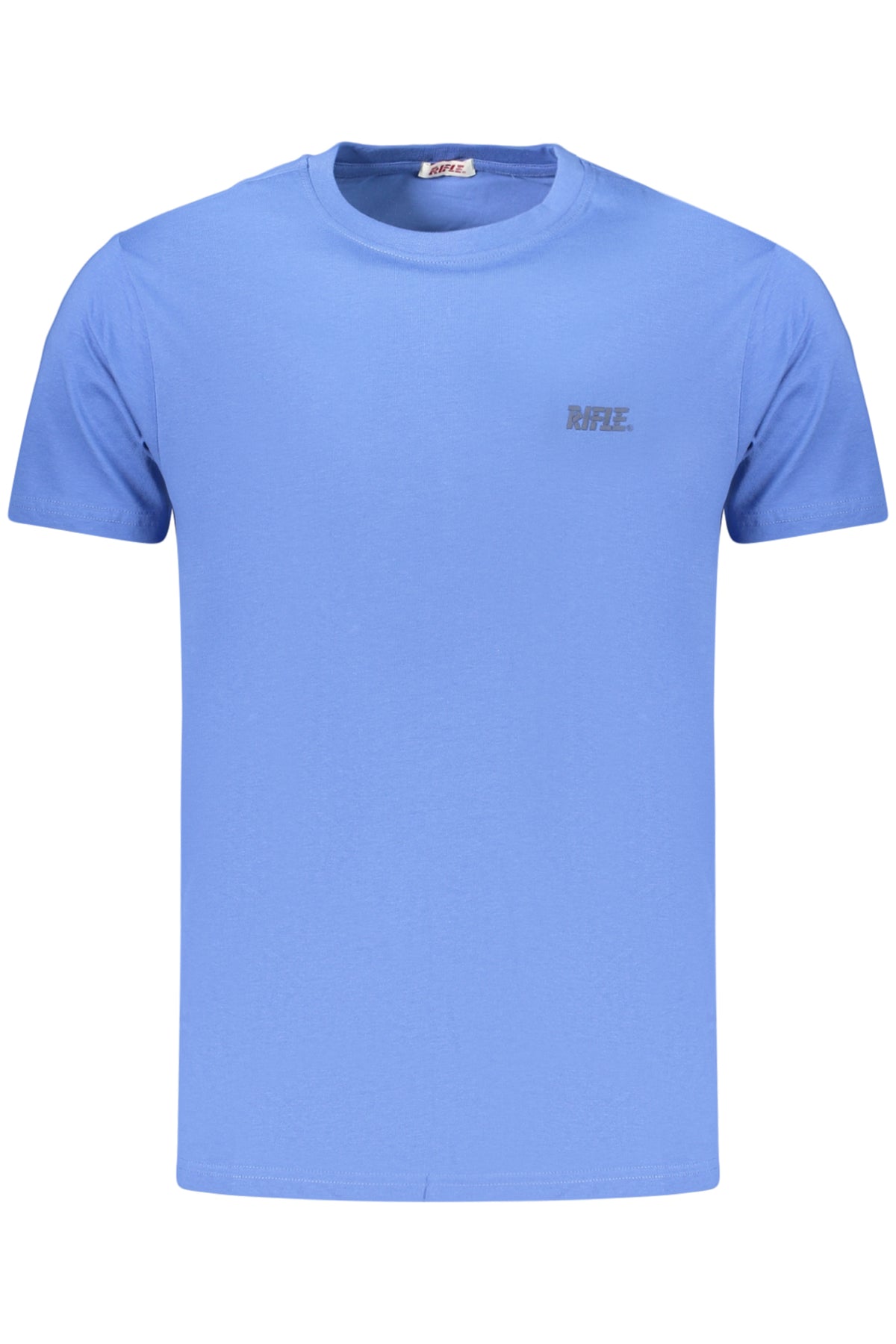 T-SHIRT EM ALGODÃO RIFLE HOMEM AZUL