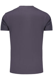 T-SHIRT EM ALGODÃO RIFLE HOMEM AZUL