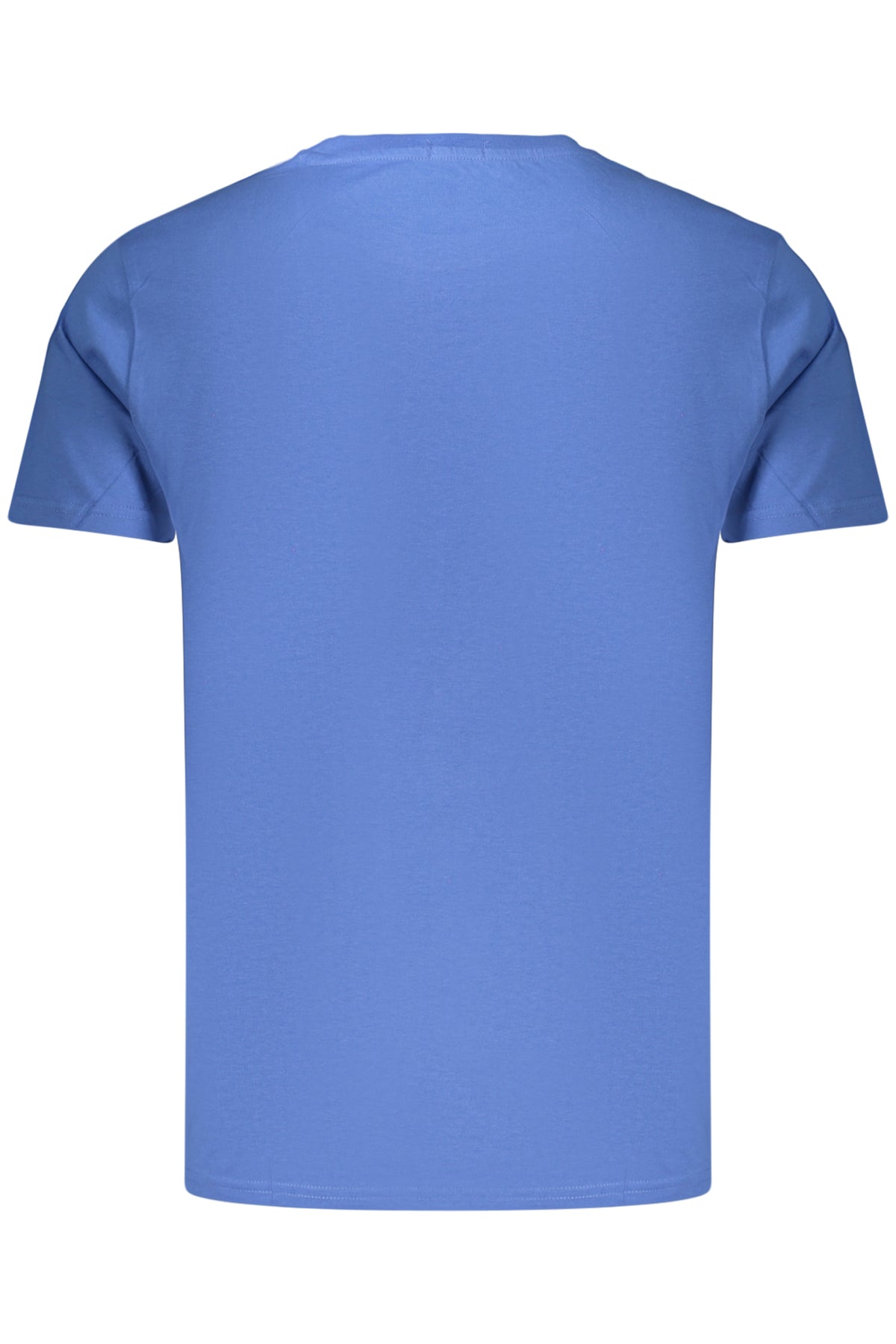 T-SHIRT EM ALGODÃO RIFLE HOMEM AZUL