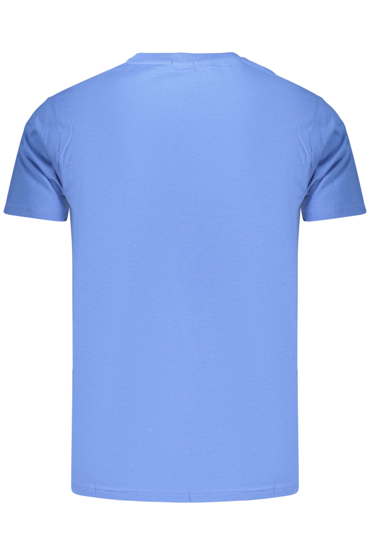 T-SHIRT EM ALGODÃO RIFLE HOMEM AZUL