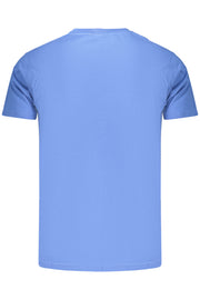 T-SHIRT EM ALGODÃO RIFLE HOMEM AZUL