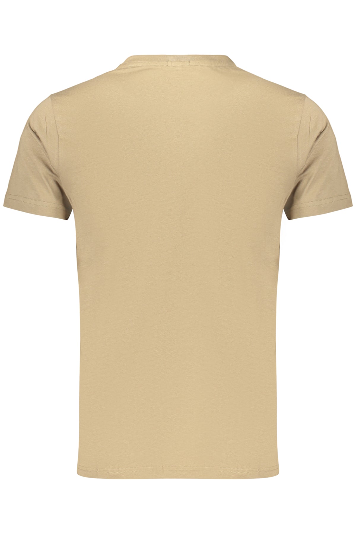 T-SHIRT EM ALGODÃO RIFLE HOMEM CASTANHA