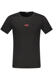 T-SHIRT EM ALGODÃO RIFLE HOMEM PRETA